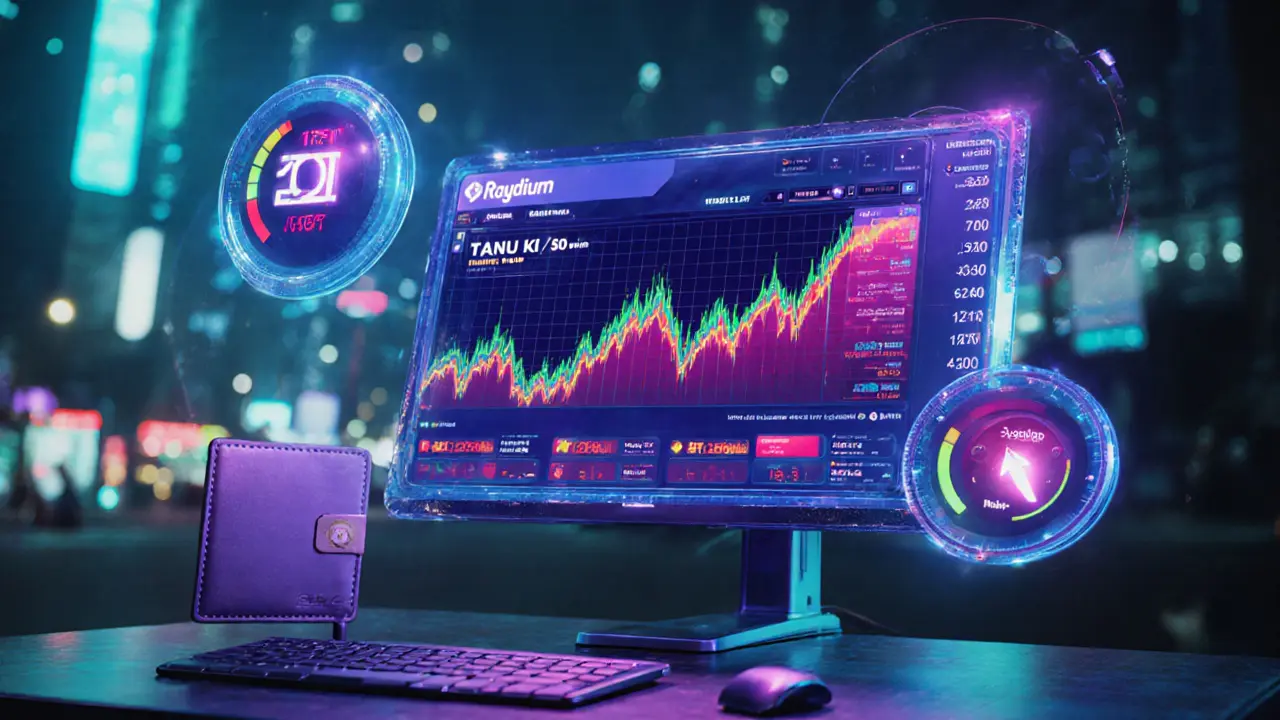 How to acquire Tanuki - trading on Raydium