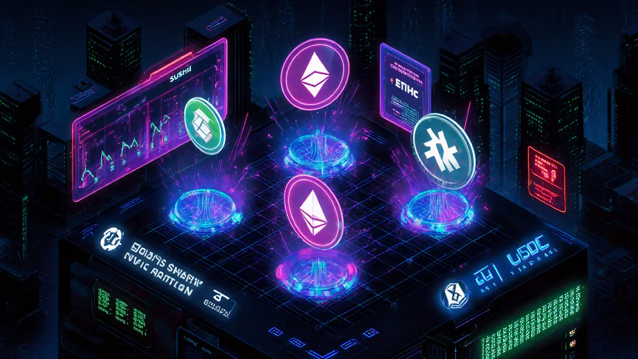 SushiSwap Crypto Exchange Review: Decentralized Trading, Liquidity Rewards, and Cross-Chain Power