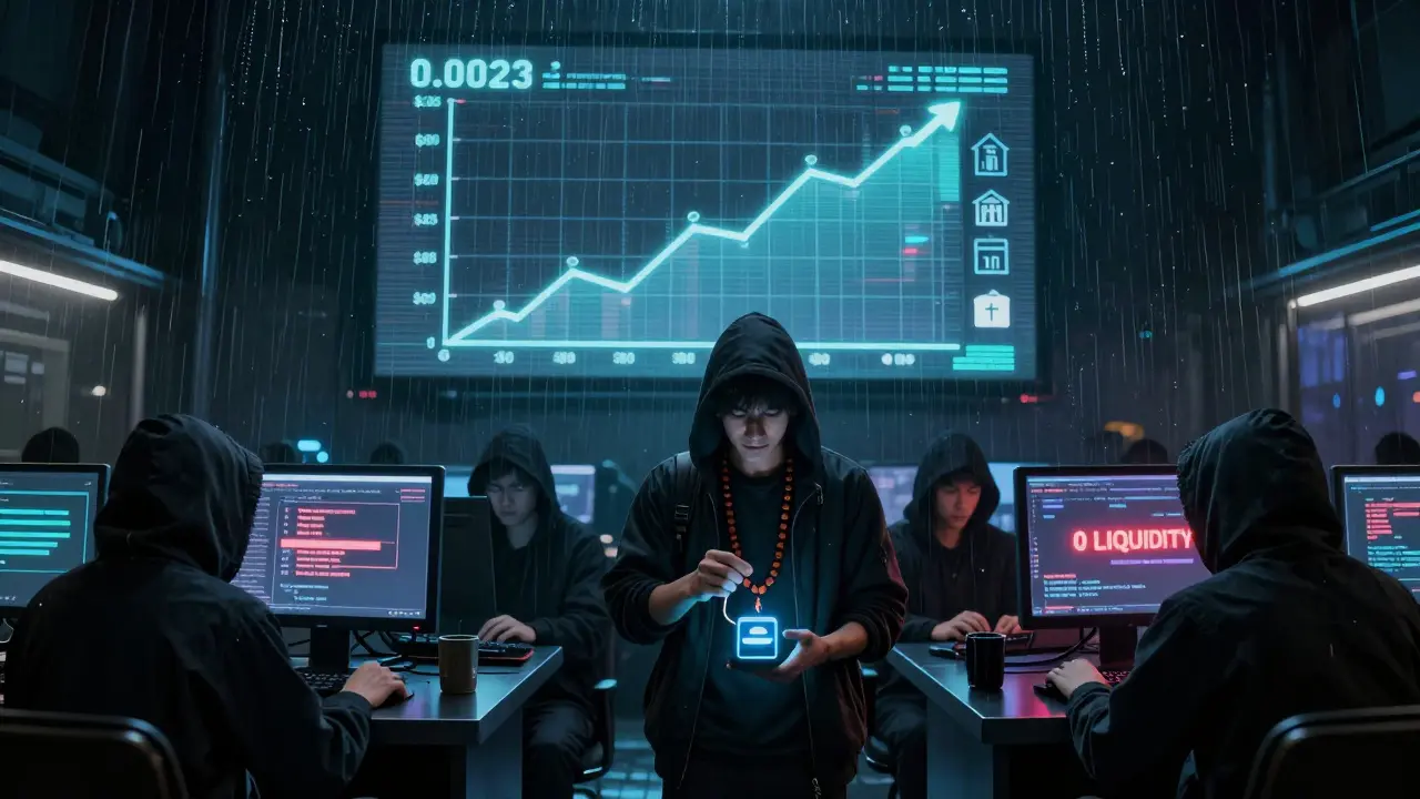 Believers in a crypto den trying to send TKC as transaction fails with &#039;0 LIQUIDITY&#039; error.