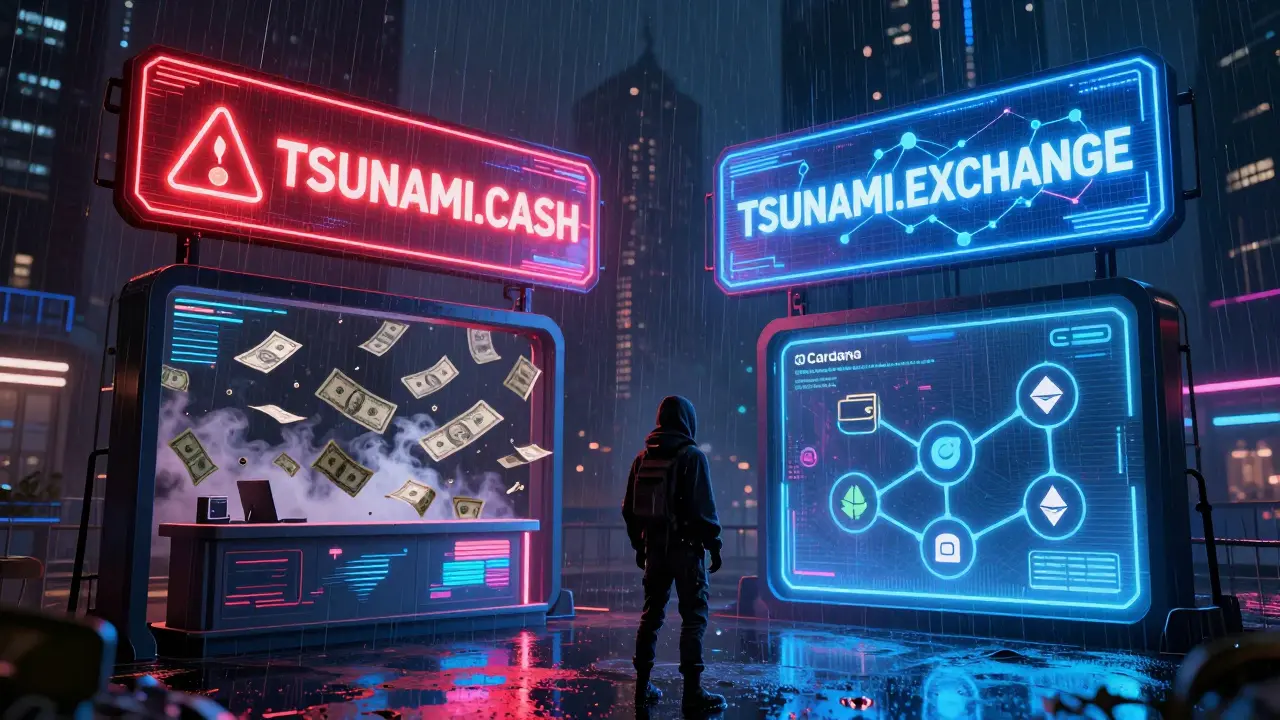 Tsunami Crypto Exchange Review: Tsunami.cash vs Tsunami.exchange Explained