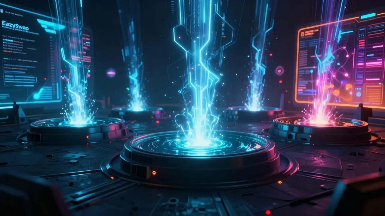 Small cryptocurrency liquidity pool compared to larger trading networks