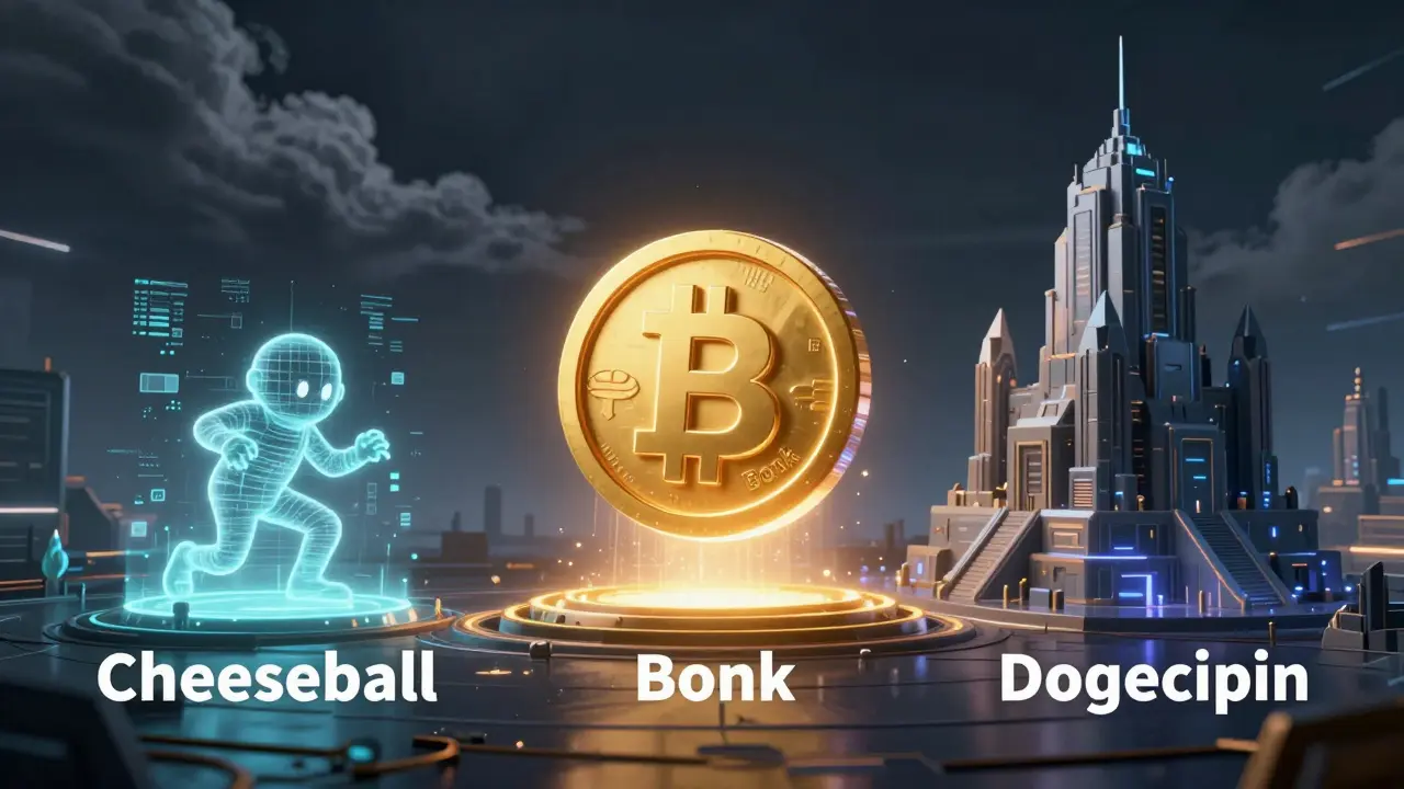 Small flickering token vs large stable crypto fortresses