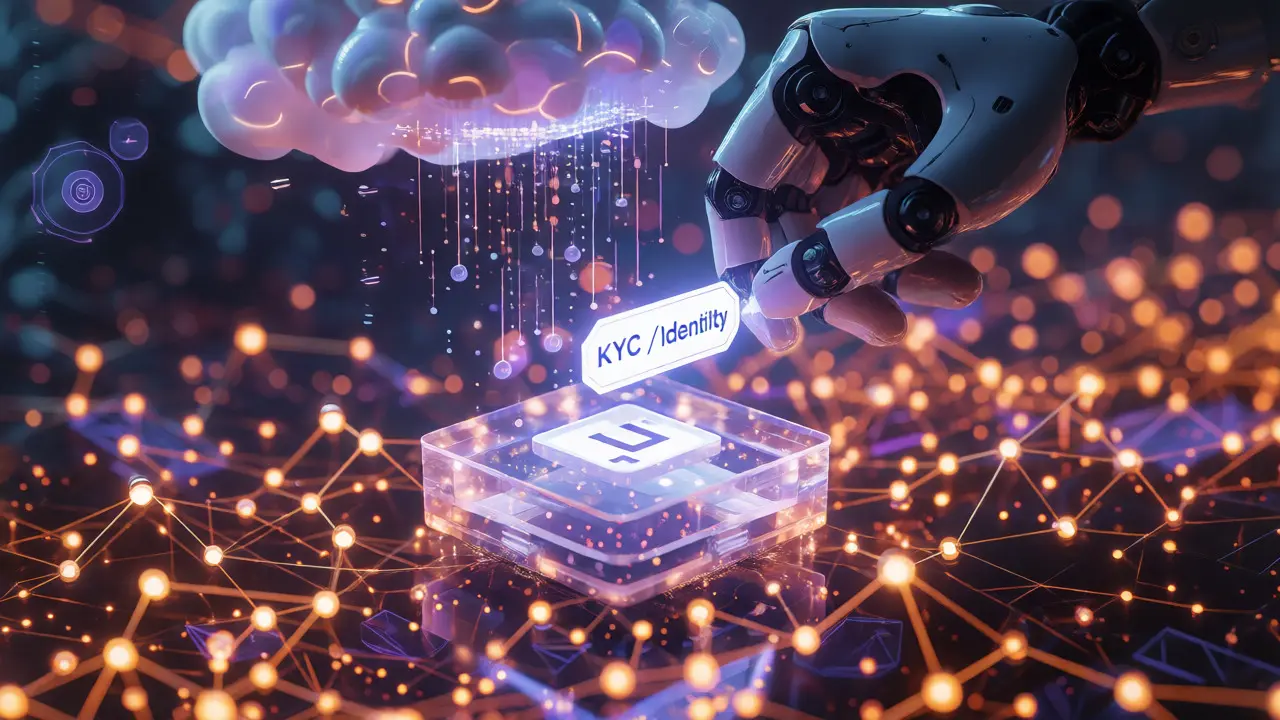 Centralized hand tagging a decentralized blockchain node